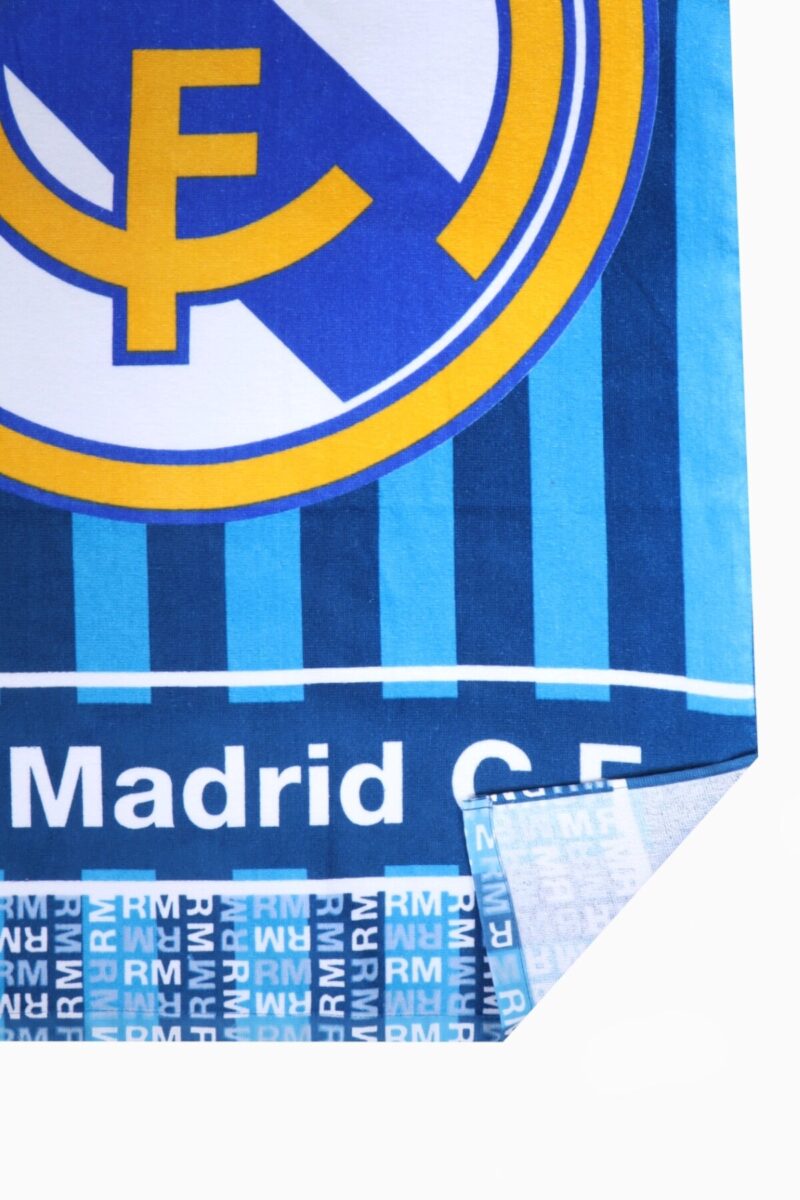 100% katoen bedlaken Clublogo 70 x 140 cm van Real Madrid in 70 x 140 cm