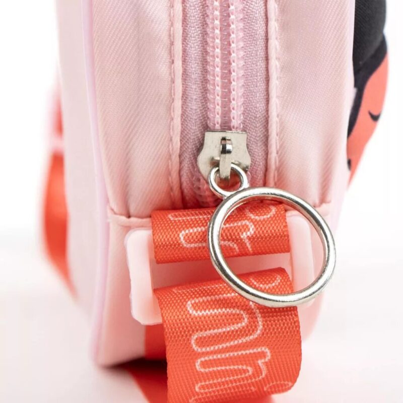 Roze tas van Disney Minnie Mouse - Peek 3D 13 x 13 cm - Polyester