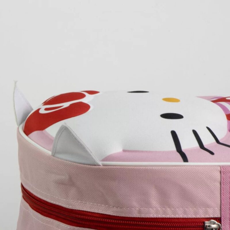 Roze tas van Hello Kitty - Cuddle 3D 31 x 25 cm - Polyester