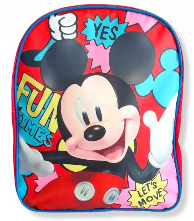 Let's Move 30 x 26 x 10 cm schoudertas van Disney Mickey Mouse, 30 x 26 x 10 cm
