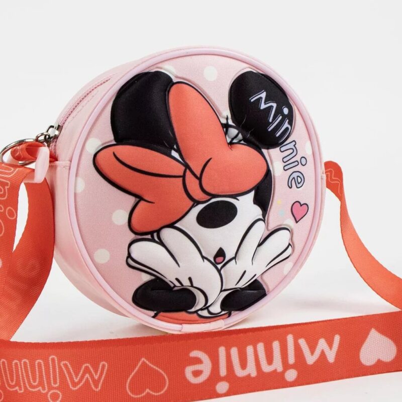Peek 3D 13 x 13 cm schoudertas van Disney Minnie Mouse, 13 x 13 cm