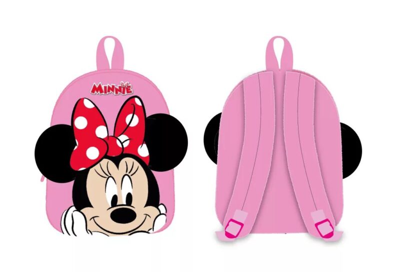 Smile 3D plush 30 x 24 x 8 cm schoudertas van Disney Minnie Mouse, 30 x 24 x 8 cm