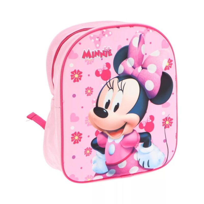 Pink Paradise 3D 30 x 26 x 10 cm schoudertas van Disney Minnie Mouse, 30 x 26 x 10 cm