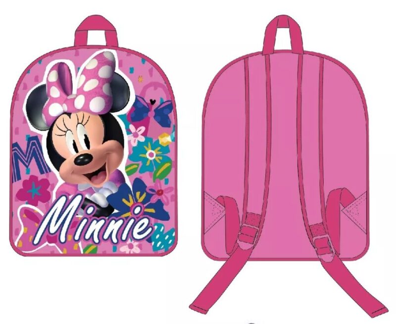 Flowers 30 x 26 x 10 cm Pink schoudertas van Disney Minnie Mouse, 30 x 26 x 10 cm