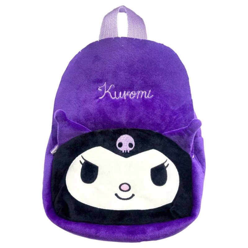 Kuromi 3D plush 30 x 24 x 8 cm schoudertas van Hello Kitty, 30 x 24 x 8 cm