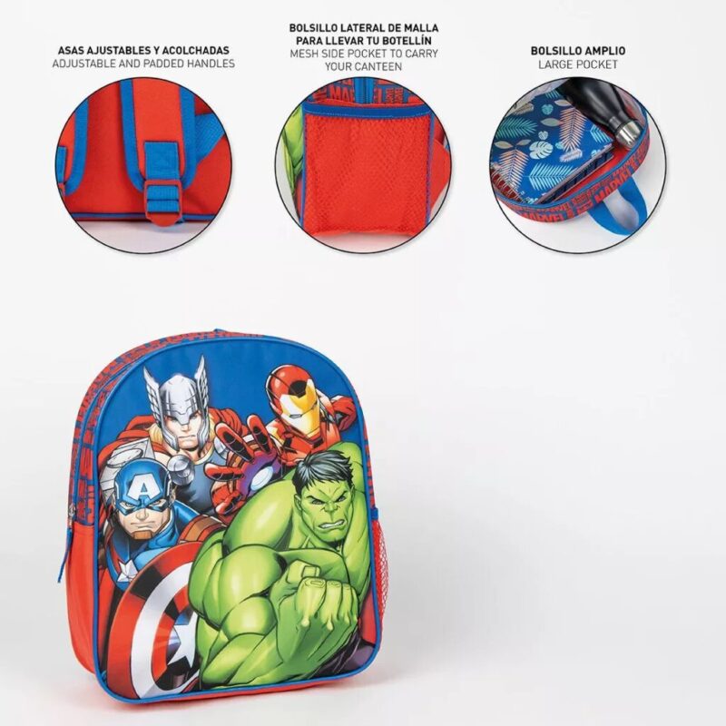 29 x 25 x 10 cm schoudertas van Marvel Avengers, 29 x 25 x 10 cm
