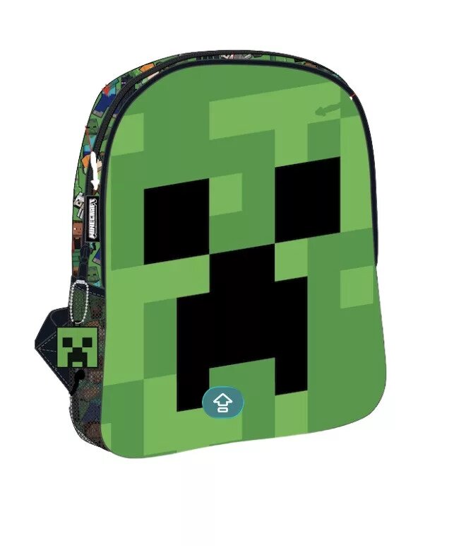 Face 30 x 24 x 8 cm schoudertas van Minecraft, 30 x 24 x 8 cm