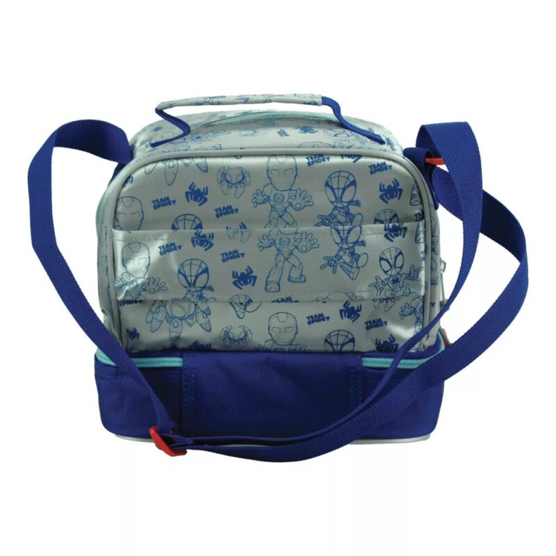 Spidey Glow thermo lunch 20 x 15 x 2 schoudertas van Spiderman, 20 x 15 x 21 cm