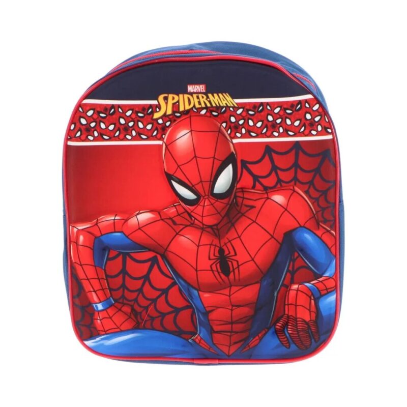 Polyester tas Action 3D 30 x 26 x 10 cm van Spiderman in 30 x 26 x 10 cm