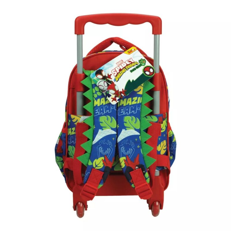 Polyester tas van Spiderman in 30 x 25 x 15 cm - Blauw