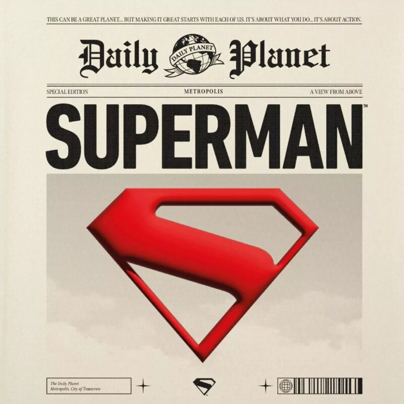 Polyester tas Friends Daily Planet 36 x 40 cm van Superman in 36 x 40 cm