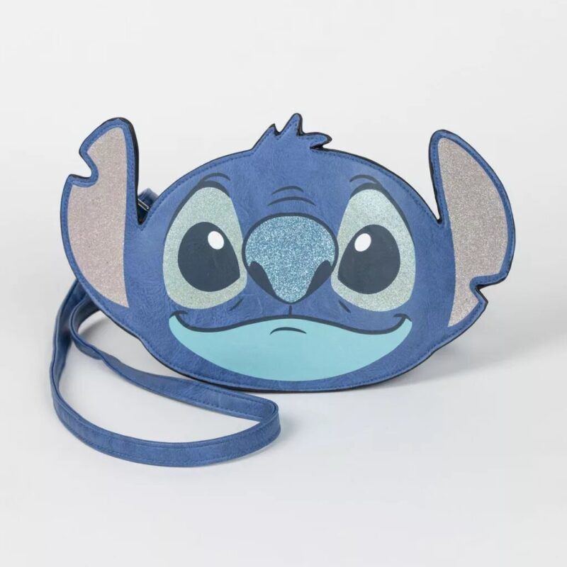 Blauw tas van Lilo en Stitch - faux leather 27 x 18 cm - Polyester