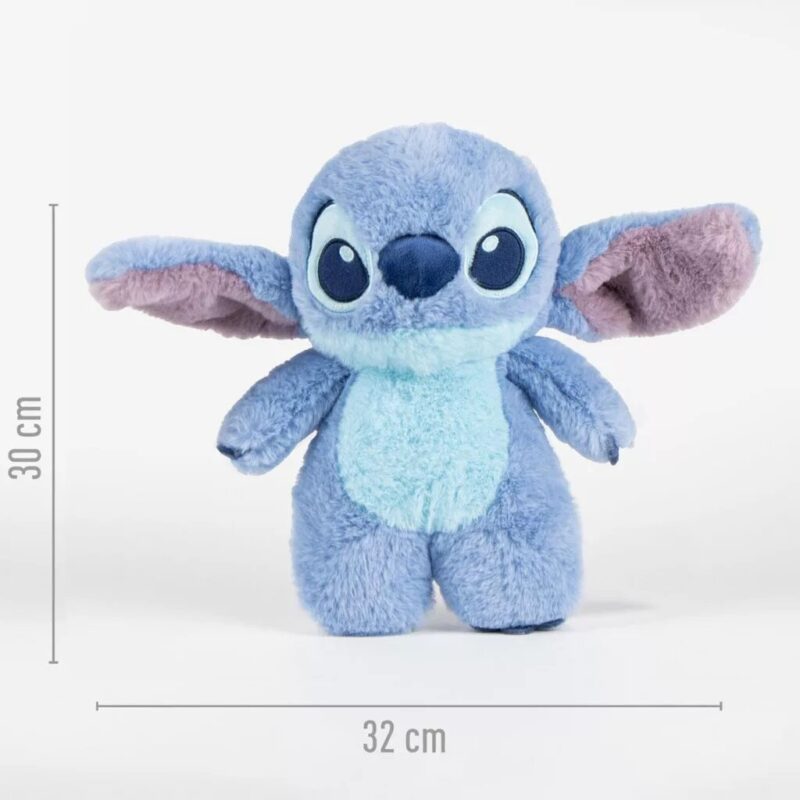 Blauw tas van Lilo en Stitch - Cute plushy 28 cm - Polyester
