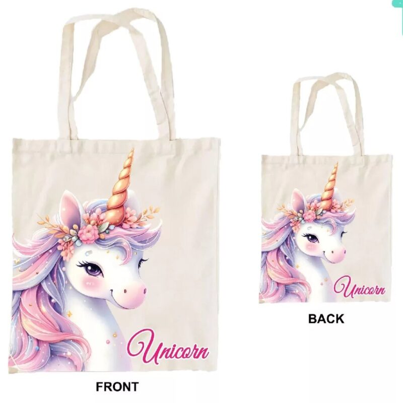 Unicorn Mystic canvas 38 x 44 cm schoudertas van Sweet Home, 38 x 44 cm