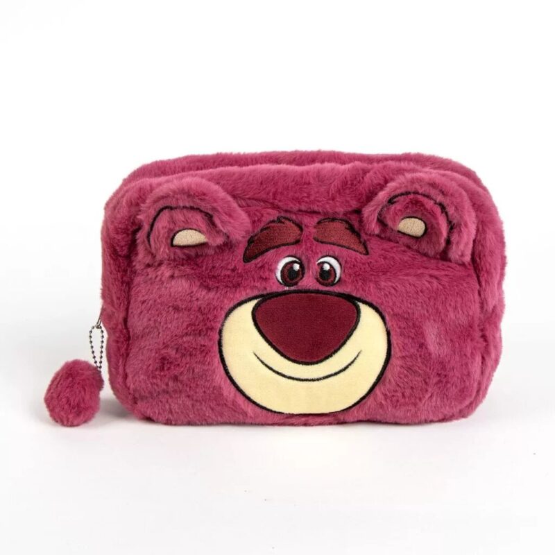 Polyester tas Lotso plush cosmetic 23 x 15 cm van Toy Story in 23 x 15 cm
