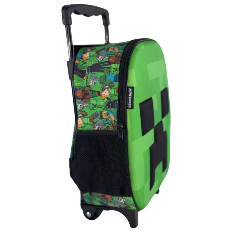 Schoudertas van Minecraft, 32 x 26 x 11 cm - Groen