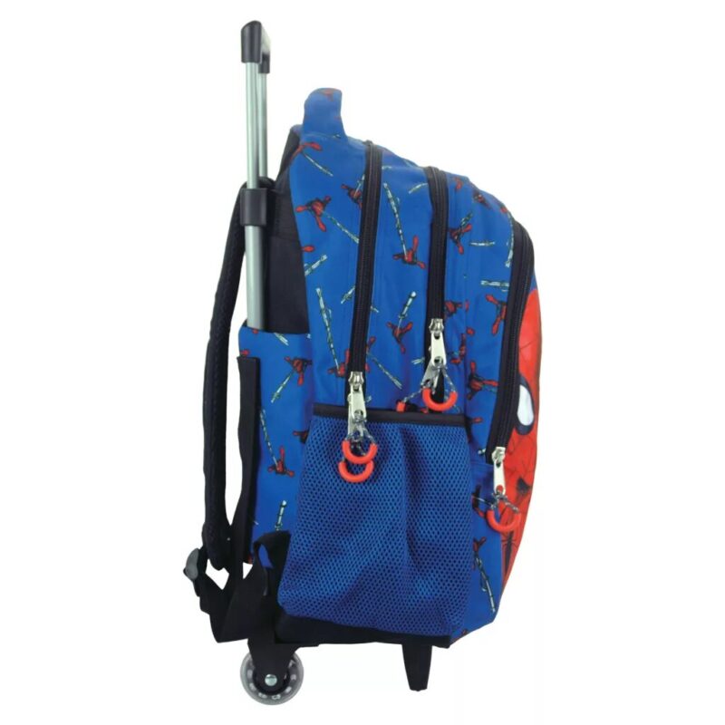 Schoudertas van Spiderman, 46 x 35 x 20 cm - Blauw