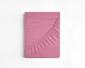 Katoenen Hoeslaken Roze 200 x 220