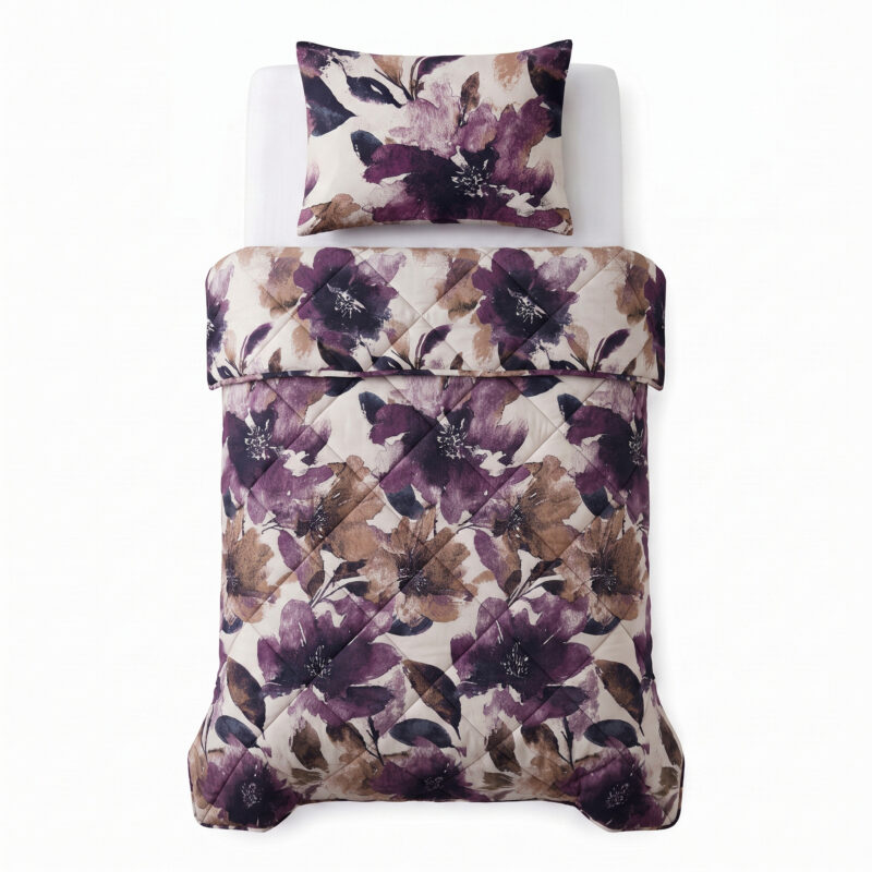 Dreamhouse Lazy dekbed Lena Paars Met kussensloop 140 x 220 cm