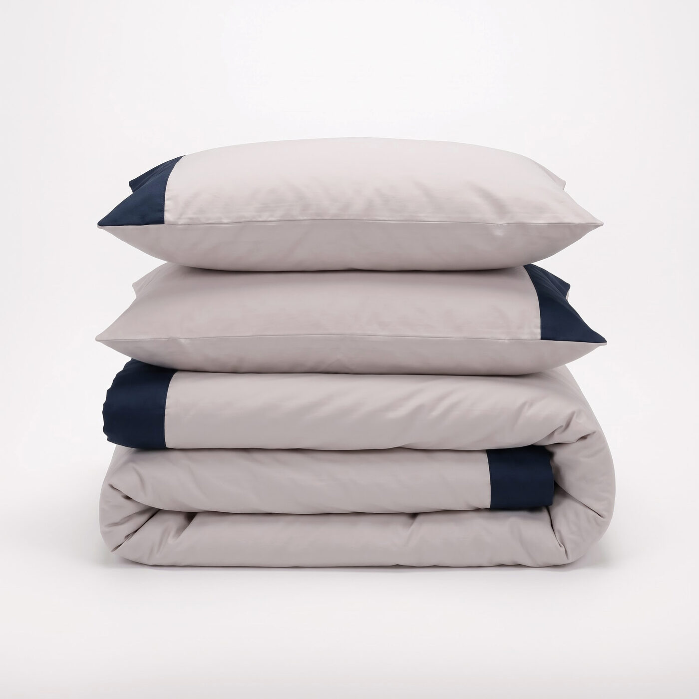 Sleeptime Azuro Beige/Navy 200 x 200/220 cm