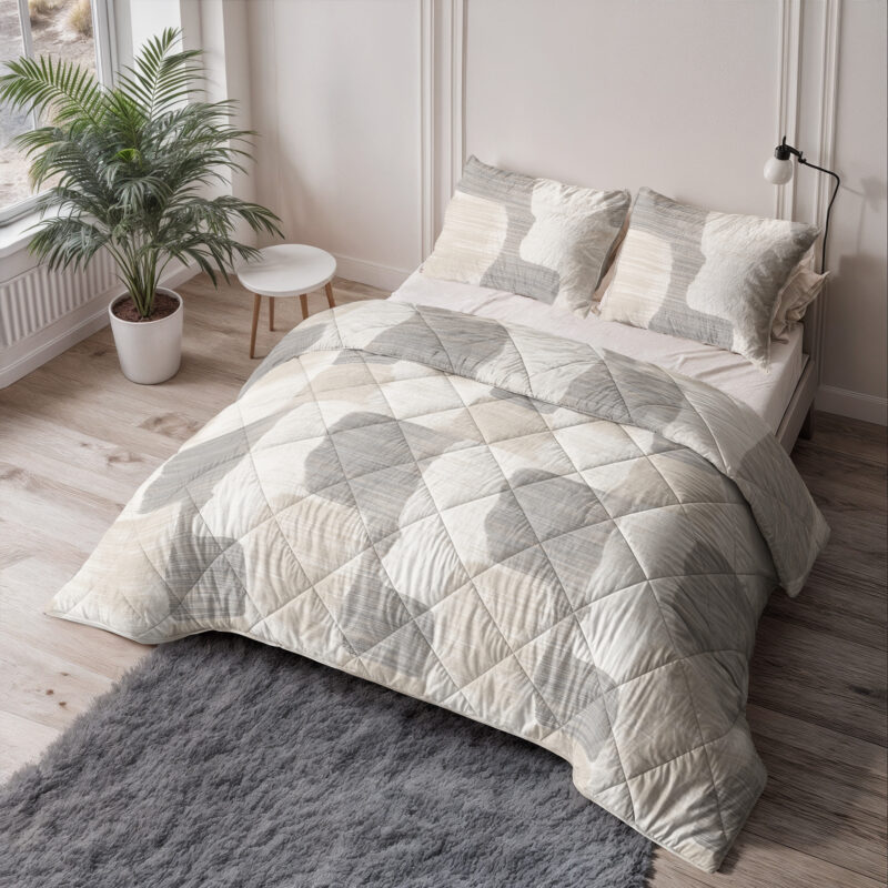 Checkered pack slopen - Bed van Sleeptime, 60 x 70 cm, kussensloop 60 x 70 cm