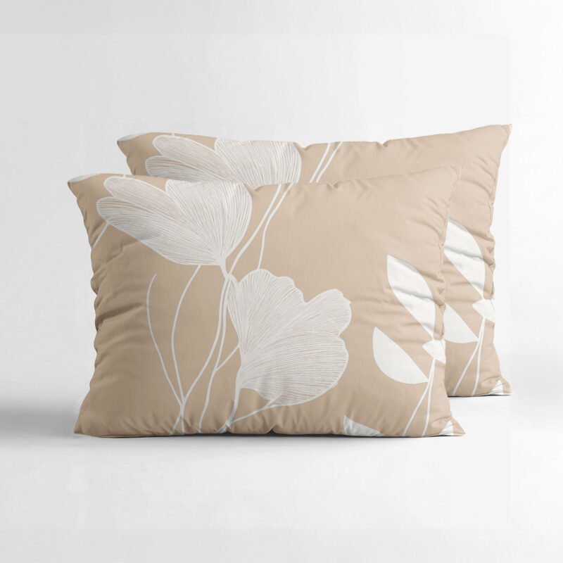 Sleeptime Fallon 2pack slopen Zand/Oranje 60 x 70 cm