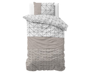 Sleeptime Flanel Gino Taupe 140 x 200/220