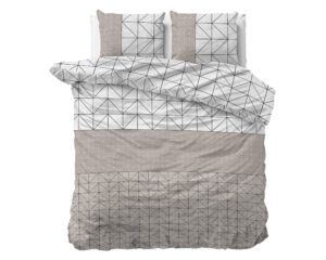 Sleeptime Flanel Gino Taupe 200 x 200/220