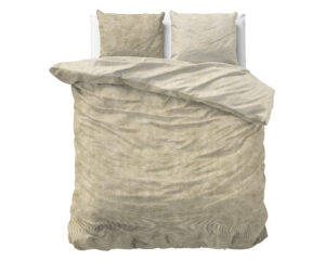 Sleeptime Flanel Washed Cotton Taupe 240 x 200/220