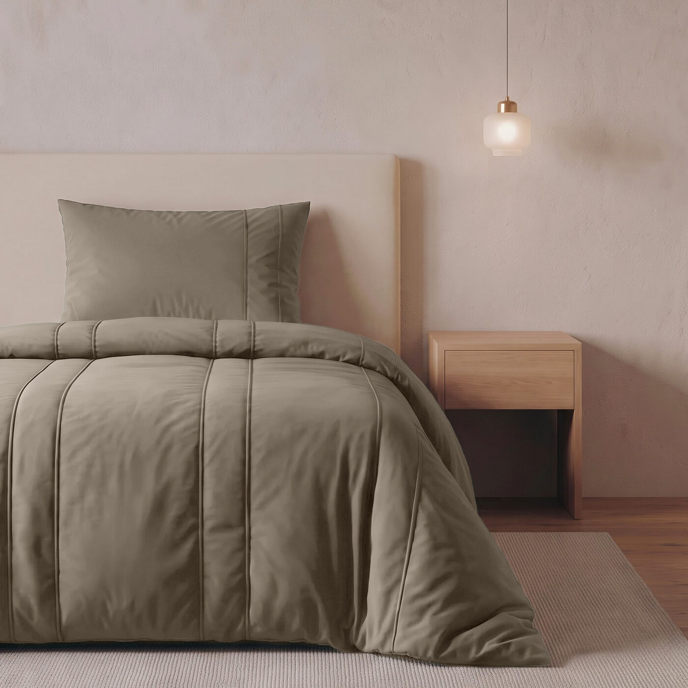 Sleeptime Keisha Taupe 140 x 200/220 cm