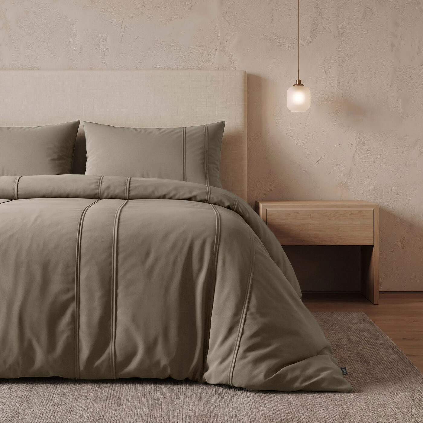 Sleeptime Keisha Taupe 200 x 200/220 cm
