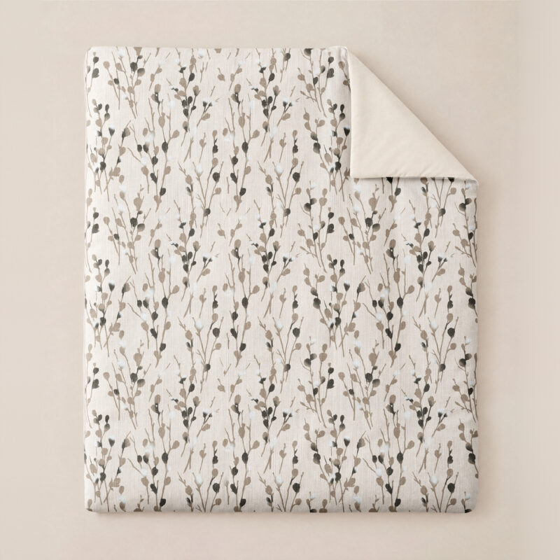 Lazy Benna Zand - 100% Polyester kussenhoes cm van Sleeptime in 140 x 220 cm