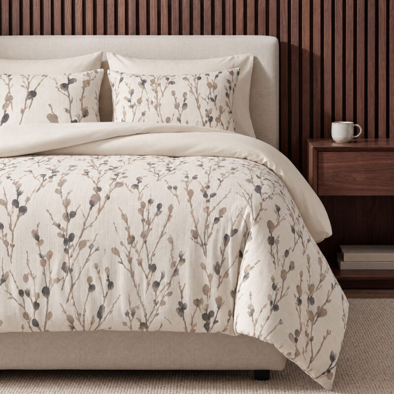 100% Polyester dekbed Benna Zand 240 x 220 Met Kussenslope van Sleeptime in 240 x 220 cm
