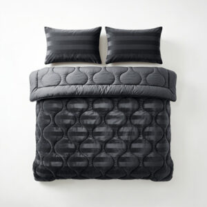 Sleeptime dekbed Hotel Velvet Antraciet 240 x 200 cm - 240 x 200 cm - 100% Velvet 220 gsm