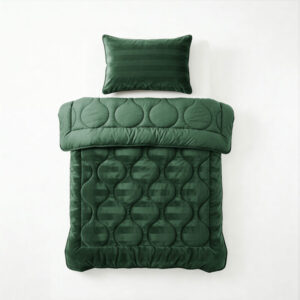 Sleeptime dekbed Hotel Velvet Donker Groen 140 x 200 - 140 x 200 cm - 100% Velvet 220 gsm