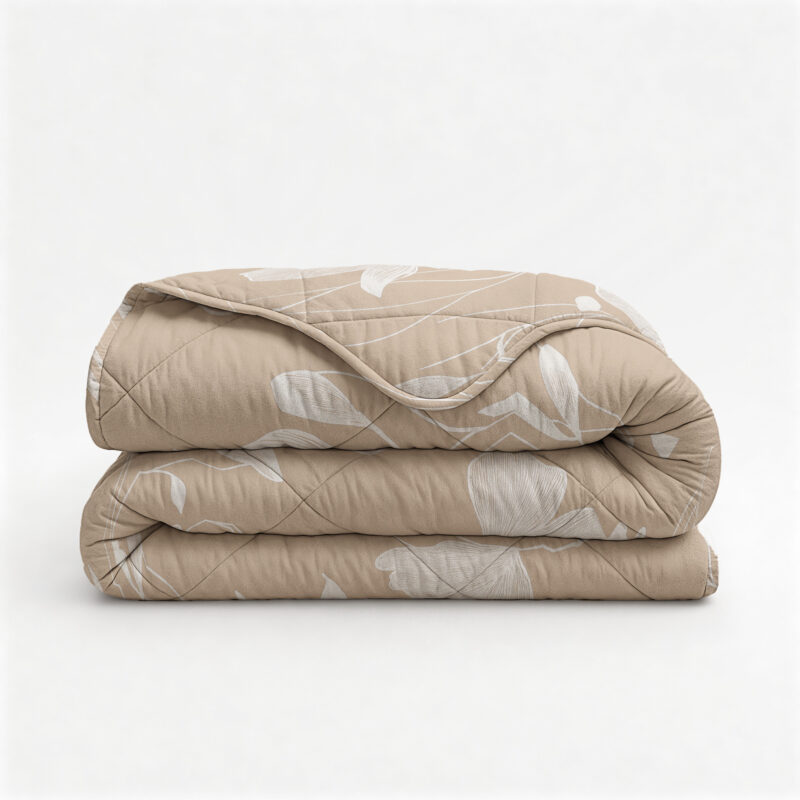 Dekbed Katoen Fallon Zand/Oranje 200 x 220 200 x 220 cm van Sleeptime