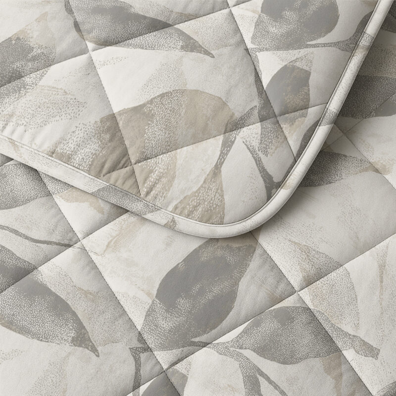 Dekbed Katoen Misty Beige/Grijs 200 x 220 c 200 x 220 cm van Sleeptime