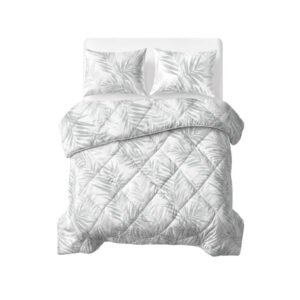 Sleeptime dekbed Katoen Vinto Wit/Grijs 240 x 220 cm - 240 x 220 cm - 100% katoen