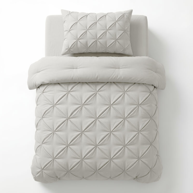 Sleeptime dekbed Pintuck Off white 140 x 200 cm - 140 x 200 cm - 100% Microvezel