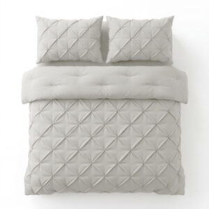 Sleeptime dekbed Pintuck Off white 200 x 200 cm - 200 x 200 cm - 100% Microvezel