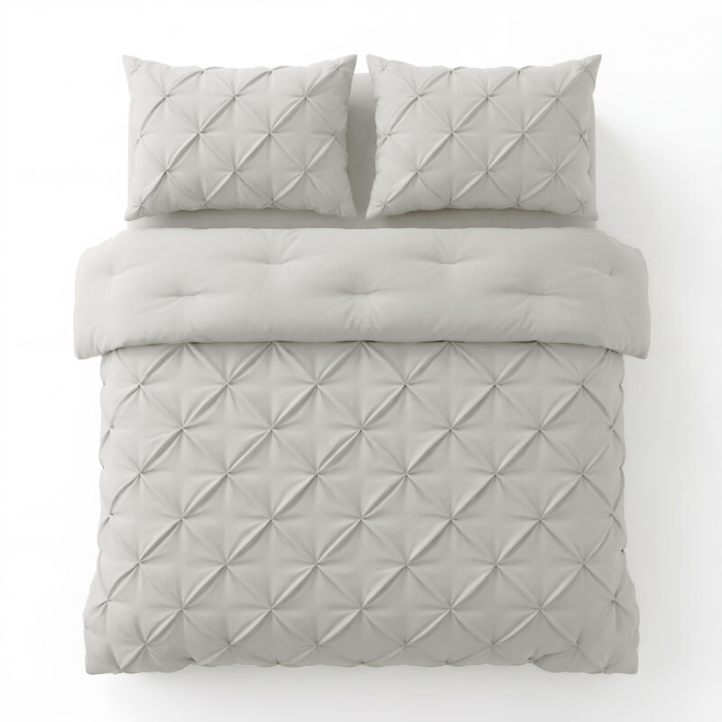 Sleeptime dekbed Pintuck Off white 240 x 200 cm - 240 x 200 cm - 100% Microvezel