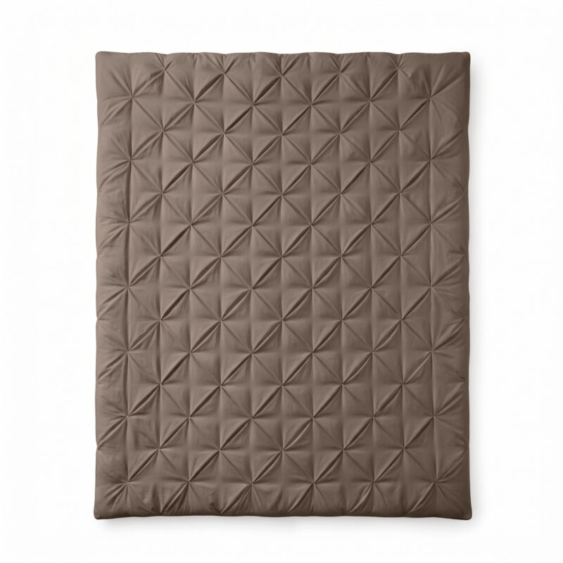 Dekbed Pintuck Taupe 140 x 200 cm 140 x 200 cm van Sleeptime, Taupe