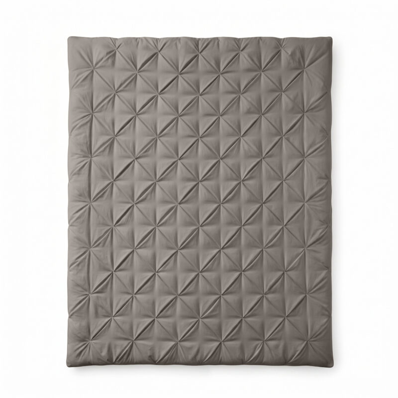 Dekbed Pintuck Taupe/Grijs 140 x 200 cm 140 x 200 cm van Sleeptime, Taupe/Grijs