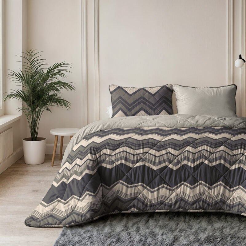 Lazy Dekbed Remon Taupe 140 x 200