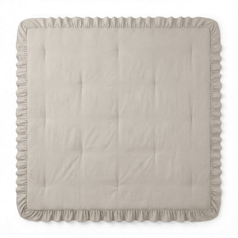 Dekbed Ruffles Taupe/Grijs 240 x 200 cm 240 x 220 cm van Sleeptime, Taupe/Grijs