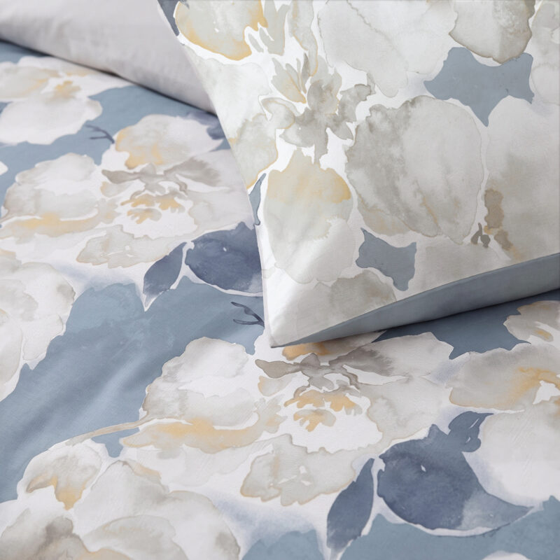 Sleeptime dekbed 240 x 220 cm van 100% Polyester, Stephanie Blauw 240 x 220 Met Kussen