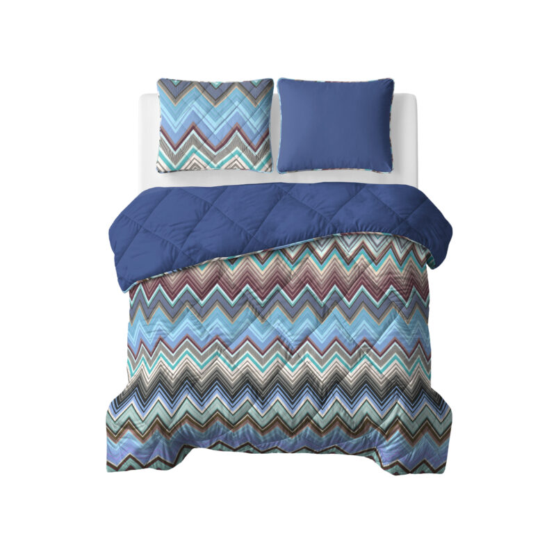 Lazy Dekbed Tilly Blauw 200 x 200
