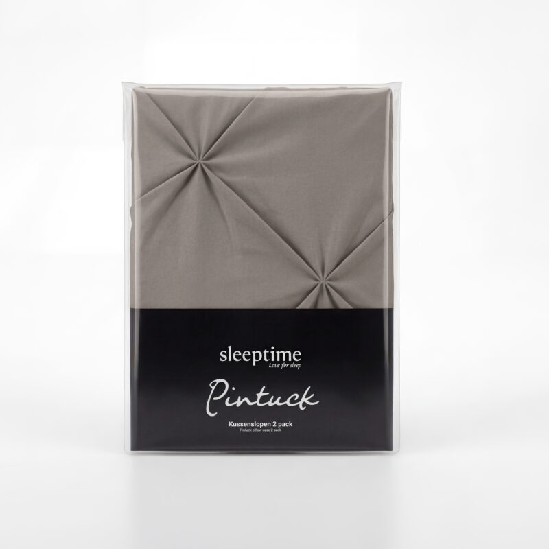 100% Microvezel kussen van Sleeptime in 60 x 70 cm - kussensloop 60 x 70 cm