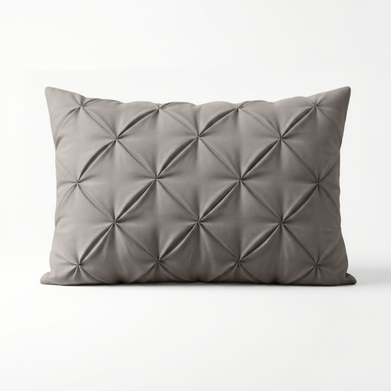 Sleeptime kussen - Taupe/Grijs - 60 x 70 cm - 100% Microvezel