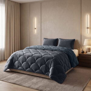 Sleeptime bed - Antraciet - 200 x 200 cm - 100% Polyester